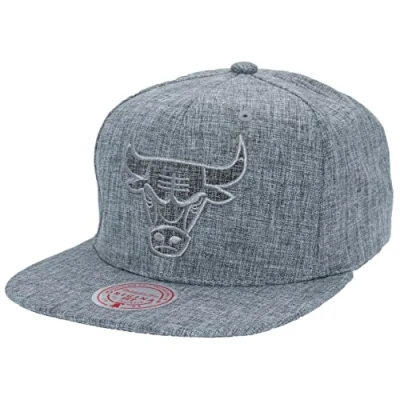 Obrázek Mitchell &amp; Ness Chicago Bulls Snapback Cap Eazy černá, Šedá