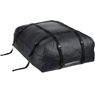 Obrázek Amazon Basics taška na střešní nosiče, černá, 425 l