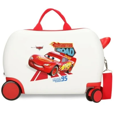 Obrázek Disney Cars Good Mood Kinder Koffer Mehrfarbig 50x38x20 cms Hartschalen ABS Kombinationsschloss 25L 2Kgs 4 Räder Handgepäck