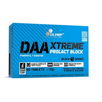 Obrázek Olimp Sport Nutrition DAA Extreme, 60 tablet, balení 1 ks (1 x 117 g), Xtreme PROLACT BLOC, modrý