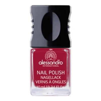 Obrázek alessandro Lak na nehty 906 red Illusion, 10 ml