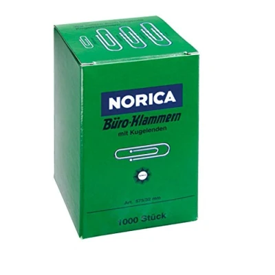Obrázek ALCO Albert 2220 sponek na dopisy s kuličkovými koncovkami, pozinkované, 32 mm, 1000 kusů