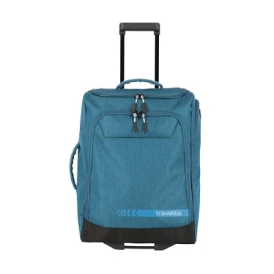Obrázek Travelite KICK OFF Trolley, cestovní taška na kolečkách S (55 cm), petrol, Trolley