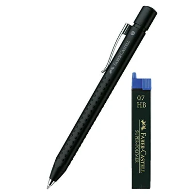 Obrázek Faber Castell Tužka Grip 2011, tloušťka tuhy: 0,7 mm (černá + náplně), 1 kus (1 balení)