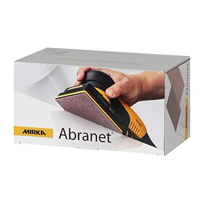 Obrázek Mirka Brusné proužky Abranet 70 x 125 mm suchý zip / zrnitost P240 50 ks k broušení dřeva, špachtle, laku, plastu 5414905025