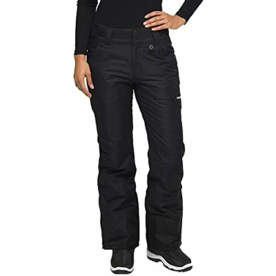 Obrázek Arctix Isolierte Cargohose für Damen, Schneesport Hose, Schwarz, M x 31L