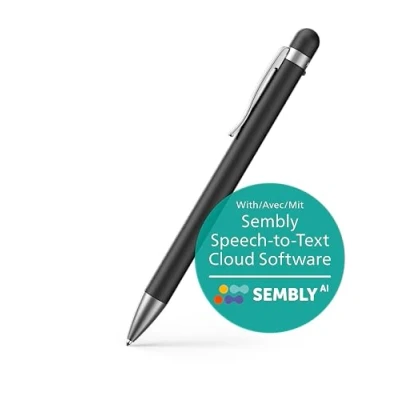 Obrázek DVT1600 Philips VoiceTracer Audiorekorder Stift s rozpoznáváním řeči na bázi cloudu od Sembly