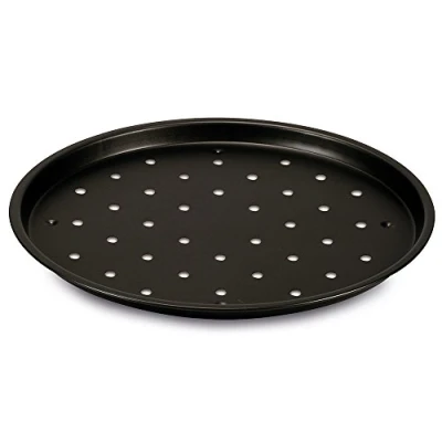 Obrázek Guardini Pizza&amp;Mania, Pfanne für tiefgefrorene Pizza 32 cm, Stahl mit Antihaftbeschichtung, Farbe Schwarz