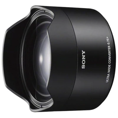 Obrázek Sony SEL 075UWC ultra širokoúhlý přídavný konvertor (plný formát, vhodný pro objektiv 28F20, E Mount) černý