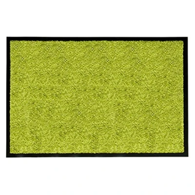 Obrázek andiamo rohožka Verdi pro vstup do domu ideální jako uvnitř nebo v zastřešených venkovních prostorách stěrka domovní dveře 120 x 180 cm, zelená