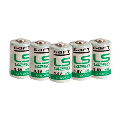 Obrázek Saft 5dílné balení LS14250 3,6 V 1/2 AA, bílé