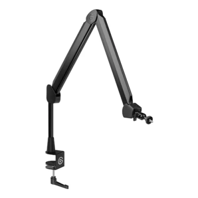 Obrázek Elgato Wave Mic Arm streamovací boom s kabelovými kanály pro čisté pracoviště, stolní svorka, adaptér ¼&quot;, plně nastavitelný, ideální podcast, streamování, hraní, domácí kancelář