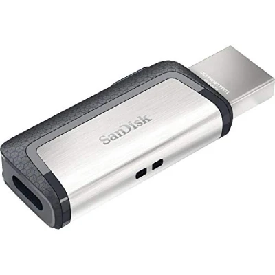 Obrázek Flash disk SanDisk Ultra Dual USB Drive (USB 3.1, typ C), Stříbrná 32 GB