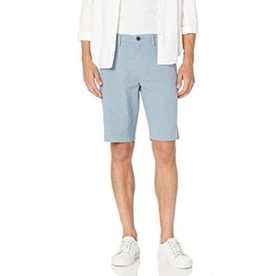 Obrázek Amazon Essentials Herren Leichte Oxford Shorts, Komfortabler Stretch, 28 cm Schrittlänge, Schmale Passform (Früher Goodthreads), Blassblau, 36W