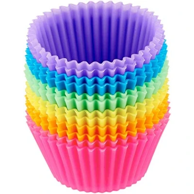 Obrázek AmazonBasics Reusable silikonové košíčky na pečení