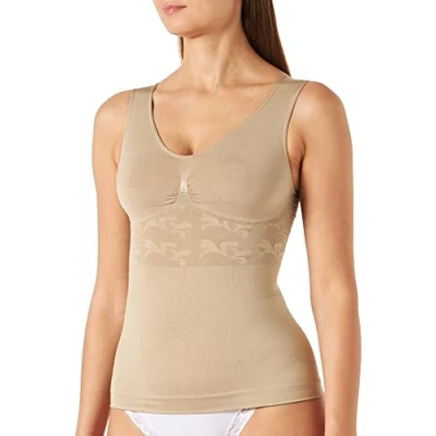 Obrázek belly cloud dámský Shape Flora, formující postavu Seamless Shapewear top Bez kostic 52 (velikost výrobce: XXL)