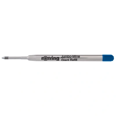 Obrázek Rotring Jumbo náplně do kuličkových per, střední špička, modrá, 3 kusy