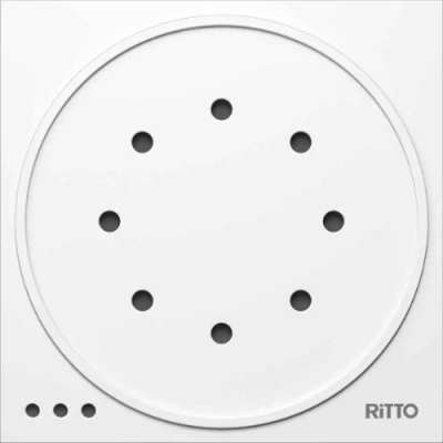 Obrázek Ritto 1875920 Portier modul dveřního hovoru, stříbrný, dveřní telefon Made in Germany