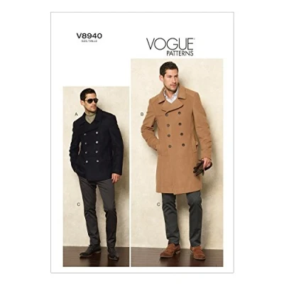 Obrázek V8940 Vogue střihová předloha pro šití, elegantní, Nositelka, módní