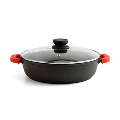 Obrázek Quid 7679005 Lunchbox Intense Quid, 28 x 7.5 cm, 3.85 L, Schwarz und Rot