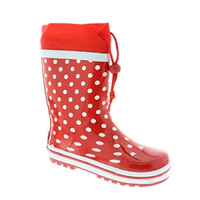 Obrázek Playshoes Unisex dětské gumáky, Červené puntíky