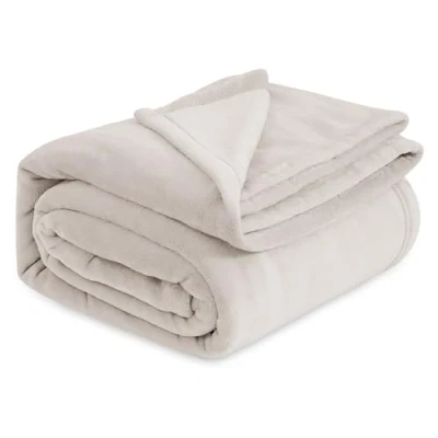 Obrázek BEDSURE hebká deka, flaušová fleecová deka do bytu, teplá zima, měkká, na pohovku XXL, gauč, blanket, přikrývka, velká, bytu a hebkosti 230 x 270 cm, přehoz