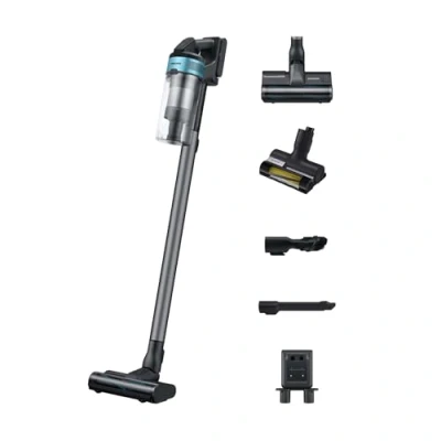 Obrázek Samsung Akumulátorový vysavač Jet 75E PetPRO, 200 W, vč. kartáče na zvířecí chlupy Pet Tool a dalšího příslušenství, mátová, VS20B75BGR1/WD