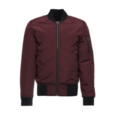 Obrázek Urban Classics 2TONE Bomber Jacket bunda, Muži, Velikost: Small, Burgundy/black