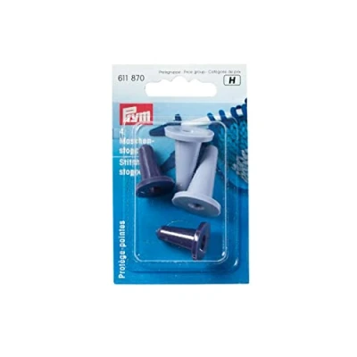 Obrázek Prym 611870 Zarážka do ok KST 2,00 7,00 mm barevně tříděná ochrana špičky z plastu, modrá, pro tloušťku jehlic 2 3,5 a 4 7