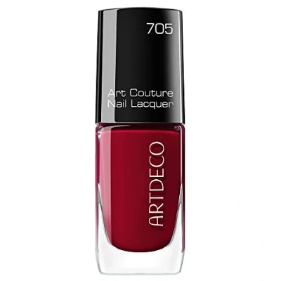 Obrázek ARTDECO Art Couture Nail Lacquer Dlouhotrvající rychleschnoucí lak na nehty červený / tmavě 1 x 10 ml