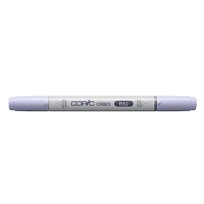 Obrázek COPIC Ciao Marker typ B 60, Pale Blue Gray, univerzální popisovač rozvržení, se středně širokým a štětcovým hrotem