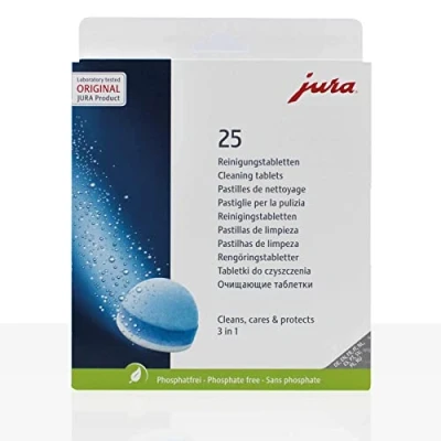 Obrázek Jura Čisticí tablety 3 v 1 pro plně automatické kávovary 25 tablet (balení ks)