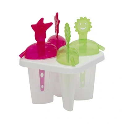 Obrázek Snips Formy na zmrzlinu Mister Ice Jolly Sada se stojanem a čtyřmi vyjímatelnými formami pro přírodní lízátka Rozměry: 12,5 x 16 cm Vyrobeno v Itálii
