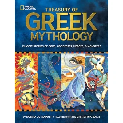 Obrázek Treasury of Greek Mythology: Classic Stories Gods, Goddesses, Heroes &amp; Monsters (National Geographic Kids)