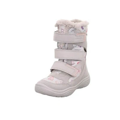 Obrázek Superfit Dívčí kozačky do sněhu s teplou podšívkou Gore tex, Světle šedá 2510
