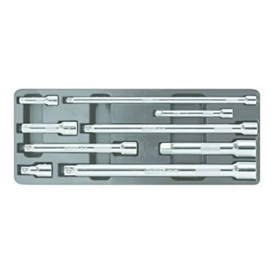 Obrázek KS Tools 9180007 Chrom Plus prodlužovací sada s zamykání, 9dílná
