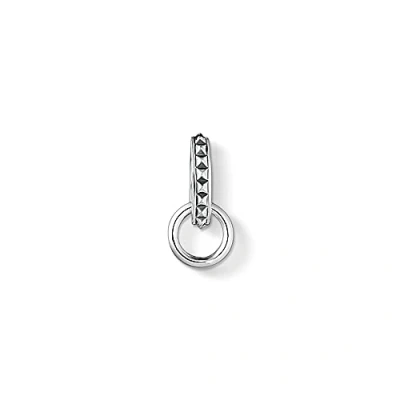Obrázek Thomas Sabo Dámský Charm Carrier nýty Club 925 Sterlingové stříbro X0249 637 21, stříbro, Bez drahokamu