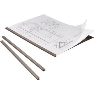Obrázek Durable Sada svorek Duragrip, pro 1 15 listů DIN A4, černá, 294201
