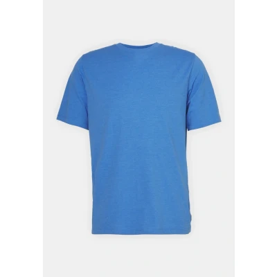 Obrázek Jack &amp; Jones melange TEE NECK NOOS Jednoduché tričko, Muži, Velikost: Medium, French blue