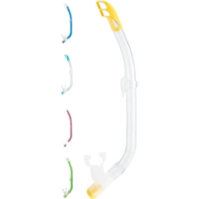 Obrázek Cressi Top šnorchl Unisex Youth Minidry Snorkel šnorchlovací trubice pro děti a mládež jednotná velikost