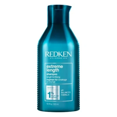 Obrázek Redken Šampon na vlasy pro dlouhé a silné vlasy, proti lámání vlasů, s šamponem Biotin, Extreme Length Shampoo, 1 x 300 ml