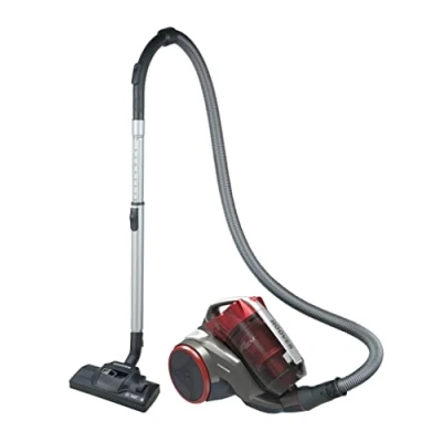 Obrázek Hoover KS 50 PET, bezsáčkový vysavač s multicyklónovou technologií, 39001564, červená/šedá, 550 W