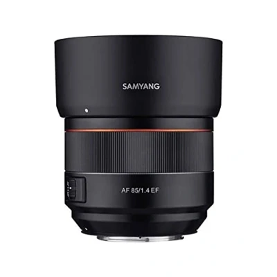Obrázek Samyang 85 mm F1.4 High Speed Autofokus Objektiv für Canon EF Mount, schwarz (SYIO85AF C)