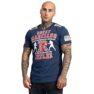 Obrázek BENLEE Rocky Marciano Pánské tričko košile na ramínka Gymnázium, námořnická modrá, L
