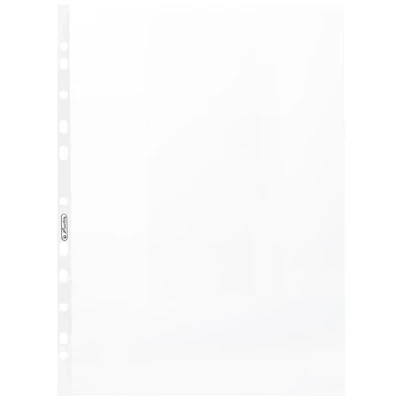 Obrázek Herlitz 5814009 Prospektové pouzdro A4, strukturované, vhodné na dokumenty, 10 kusů, zavařené