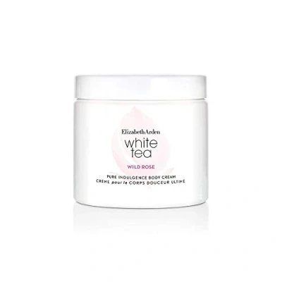 Obrázek Elizabeth Arden Tělový krém Wild Rose White Tea, s bambuckým máslem a extraktem z bílého čaje, vyhlazuje zvlhčuje suchou pokožku, lehce parfémovaný 400 ml