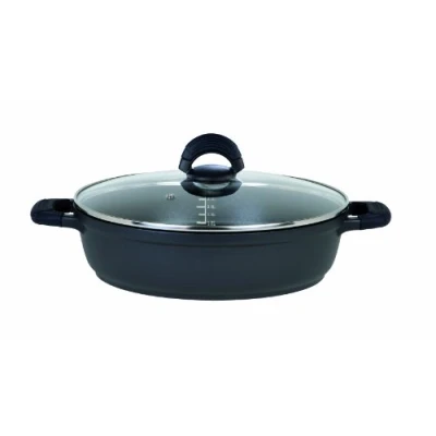 Obrázek GSW 4581 Silco odlitek Noir dušení Pekáč, 24 cm