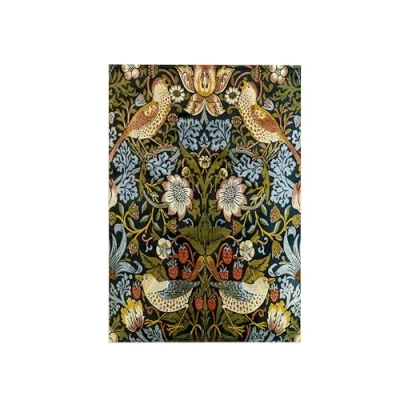 Obrázek 3dRose William Morris Strawberry Thief Pattern ručníky, vícebarevné, 15&quot; x 22&quot;