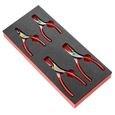Obrázek FACOM Modul mit 4 Seegeringzangen, Schaumstoffeinlage, 1 Stück, MODM.PCSN