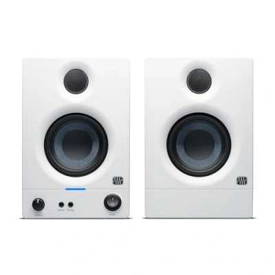 Obrázek PreSonus Eris 3.5 Gen 2 v bílé, 3,5&quot; aktivní reproduktory pro multimédia, hraní, vysoce kvalitní studiová hudební produkce, výkon 50 W, bílý